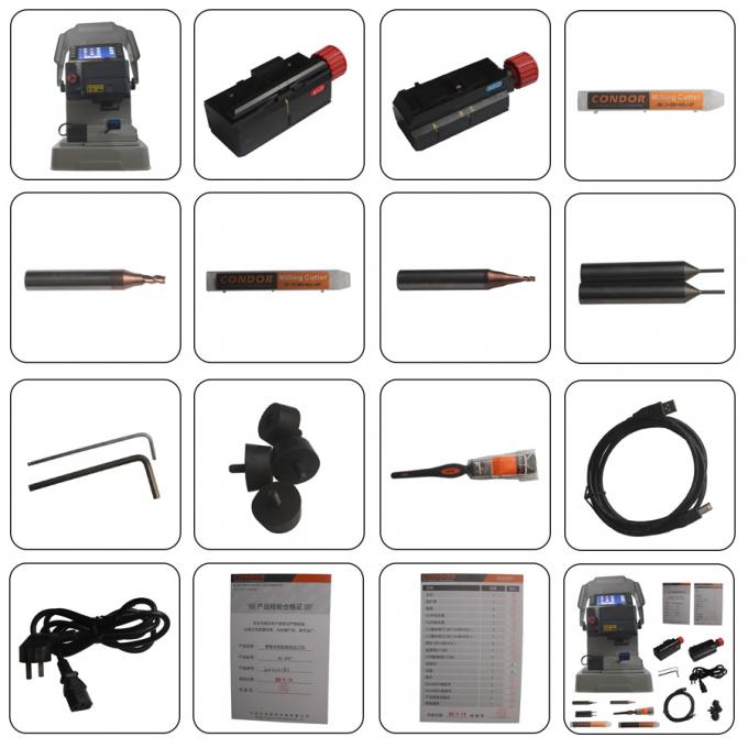 Ikeycutter-KONDOR XC-007 Haupt-Reihen-Auto-Schlüssel-Schneidemaschine