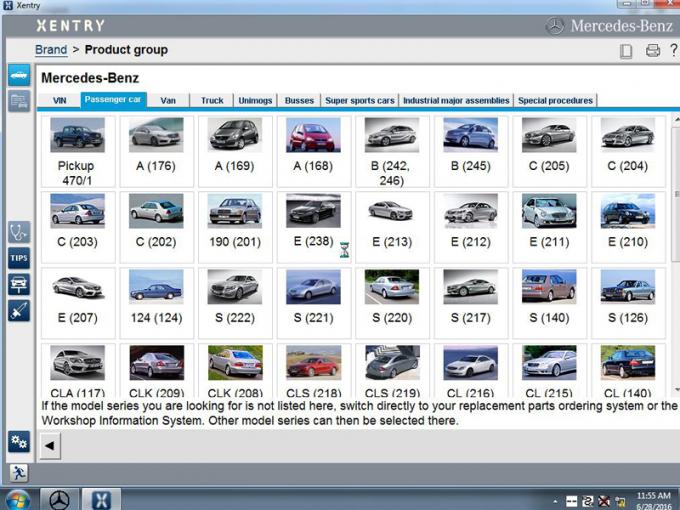 Benz MB-Stern C3 (201607) mit Laptop-Mercedes-Stern-Diagnosen-Werkzeugbenzstern Dells D630
