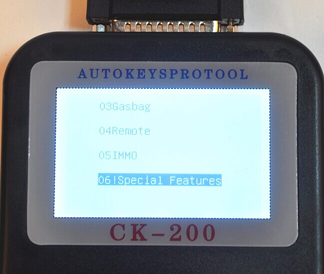 Programmierer-Schirm Display-1 des Schlüssel-CK-200