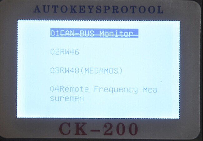 Programmierer-Schirm Display-3 des Schlüssel-CK-200