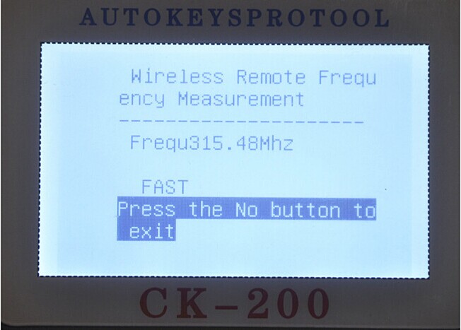 Programmierer-Schirm Display-4 des Schlüssel-CK-200