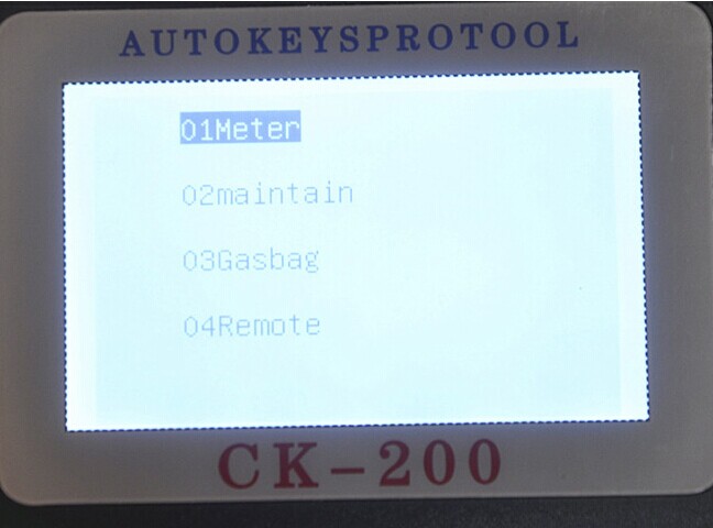 Programmierer-Schirm Display-7 des Schlüssel-CK-200