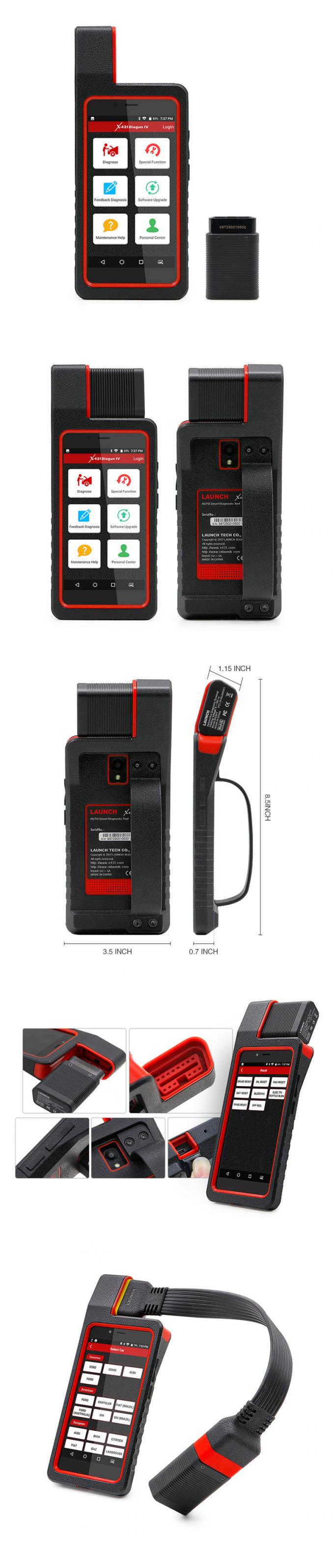 PRODUKTEINFÜHRUNG X431 Diagun IV volle ECU Diagnose-Tool-Unterstützung Bluetooth/Scanner Wifi X-431 Diagun IV gut als diagun iii/3 wie