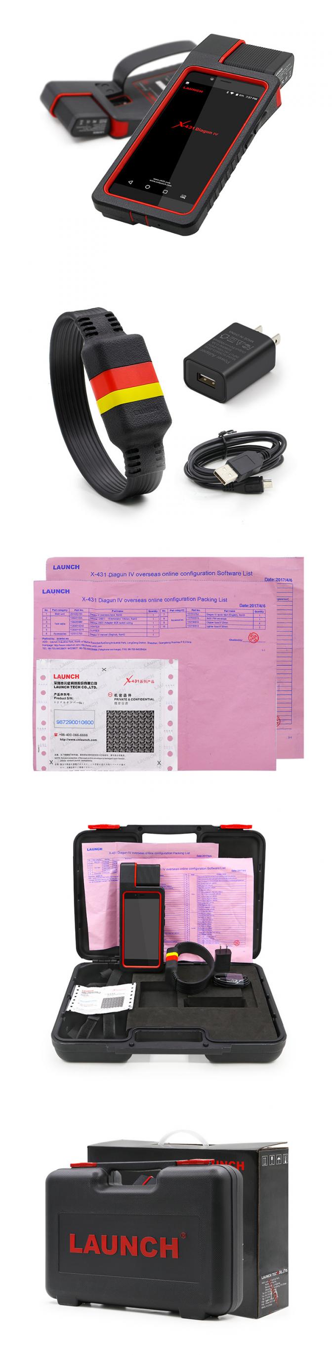 PRODUKTEINFÜHRUNG X431 Diagun IV volle ECU Diagnose-Tool-Unterstützung Bluetooth/Scanner Wifi X-431 Diagun IV gut als diagun iii/3 wie