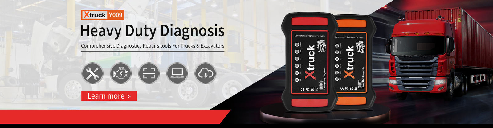 Multi-Brands Xtruck Y009 HDD Universal Diagnostic tool