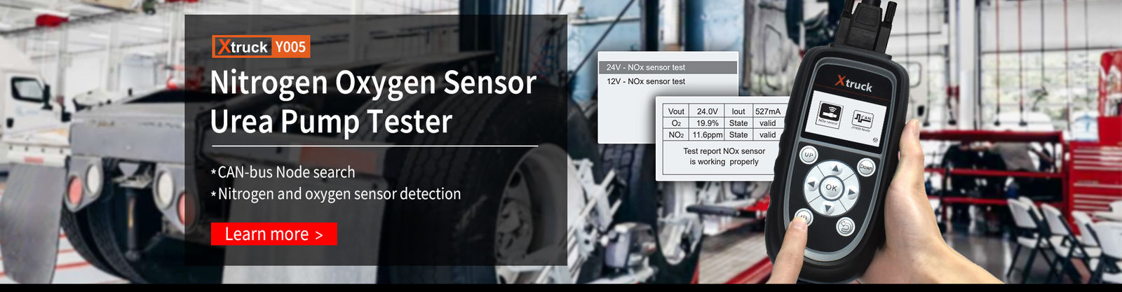 Xtruck Y006 for Universal Trucks Detection