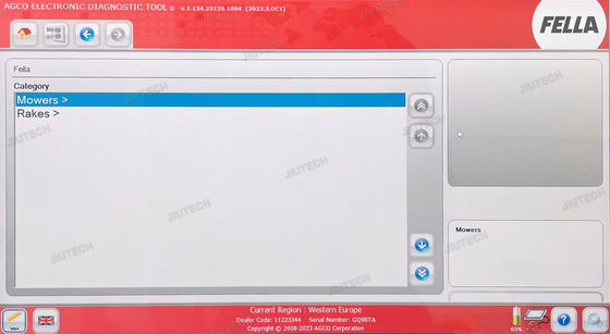 AGCO EDT diagnostic scanner