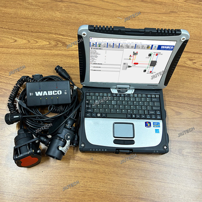 V5.5 WABCO Trailer and Truck Diagnostic Interface For WABCO DIAGNOSTIC KIT (WDI)+CF19 laptop