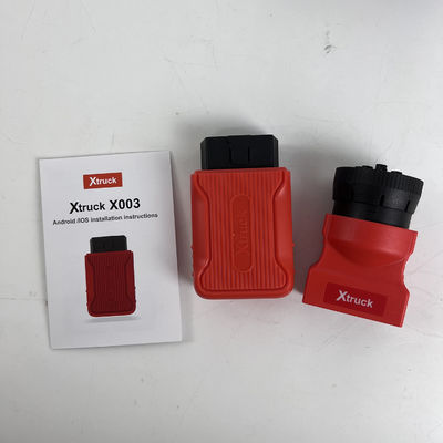 Xtruck X003 with 9 pin  adapter obd adapter heavy duty diagnostic scanner tools