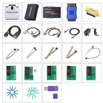 2025 PADFLASH PADFLASHR Full Version ECU TCU Programmer with USB Dongle OBD Bench Boot and Checksum Support