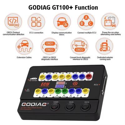 GODIAG GT100+ GT100 Pro ECU Connector OBDII Break Out Box for BMW FEM/BDC CAS4/CAS4+ Test Platform for VVDI2/IM608/K518ISE