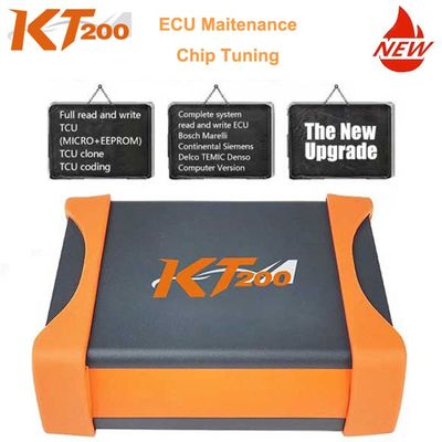 KT200 II ECU Programmer with 10 Licenses Online Updates and TCU Support for Car Truck Motorcycle Tractor Boat