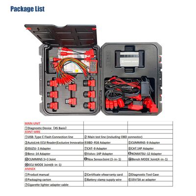 Engine DanceX5 Heavy Truck Scanner Diagnosis Tools Ecu Tuning ECU Programming Tools for Truck and Commercial Vehicles