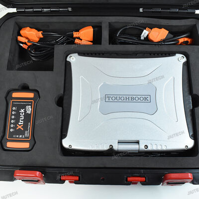 CF19 Laptop++Xtruck Y009 HDD Multi-brands Diagnostic Kit Accessories for Heavy Duty Truck Excavator UD/MACK Vehicles Diagnosis