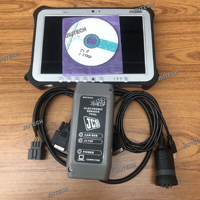 Heavy Duty JCB Diagnostic Tool with JCB ServiceMaster 4 v25.1.0 and Multi Language Support for Agricultural Equipment