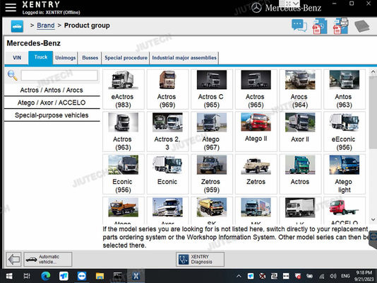 Benz Car Truck Diagnostic Scanner Tool