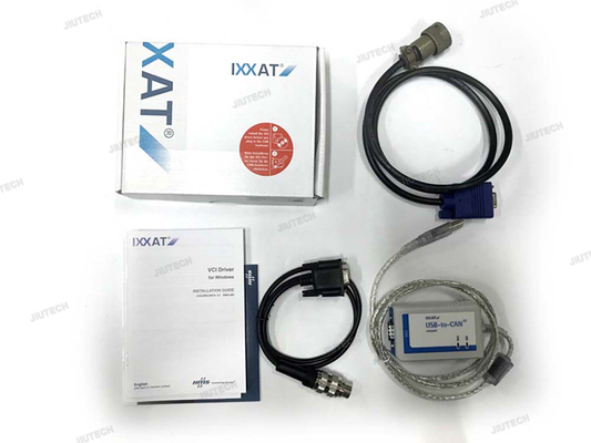 2.74 For MTU (USB-to-CAN) New version Diagnostic software COMPACT IXXAT Truck Diagnostic tool Diesel engine scanner tool