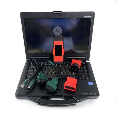 Lkw-Unterstützung für Cum-Mins vocom Xtruck X003 plus Lesen von Codes Rasing Codes (DPF) Heavy Duty Diagnostic Tool + CF53 Laptop