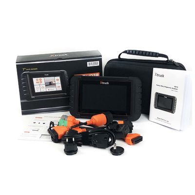 Xtruck HD19 Diagnosescanner für Schwerlastfahrzeuge mit DPF Regeneration Mehrsprachigkeit und Android 9.0 Betriebssystem