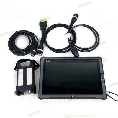 For  Vocom II V2.8 PTT 88890400 Vocom 2 Diagnostic Tool WIFI DEV2 Heavy Duty Truck Diagnostic Scanner + F110 tablet Laptop