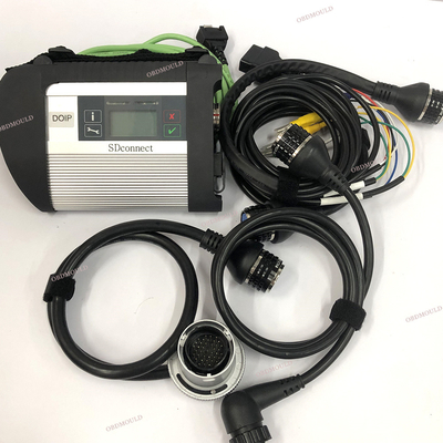 Xentry-Software MB Star C4 Multiplexer SD Connect C4 DOIP WIFI Kompaktes Diagnosescanner Programmierungstool