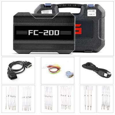 CG FC200 ECU Programmierer Vollversion mit MPC5XX Adapter für BOSCH MPC5xx Lesen/Schreiben von Daten auf dem Prüfstand Datenverarbeitung