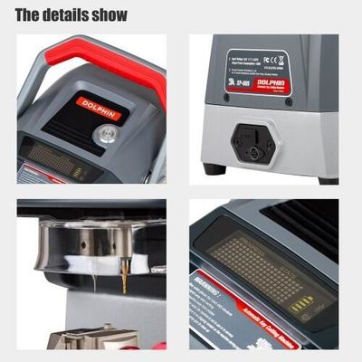 Xhorse Dolphin XP-005 XP005 XP0501EN Key Cutting Machine Multi-Language Cut Sided/Track/Dimple/Tibbe Keys