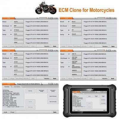 OBDSTAR DC706 ECU Tool with 7-Inch Screen for Car Motorcycle ECM TCM Clone