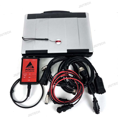 Für AGCO CANUSB EDT mit CF53 Laptop Massey Ferguson FENDT AGCO Schnittstellendiagnostisches Werkzeug Landwirtschaftsdiagnostischer Scanner