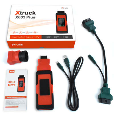 Xtruck X003 Plus LKW-Diagnosetool – Fehlercodes & Datenströme für Cummins/Volvo/Scania lesen