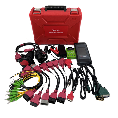 XTRUCK Heavy Duty Truck Chassis Diagnostic Tool. Er umfasst ZF/Eaton/SINOTRUK Getriebe, unterstützt AMT/AT/TCU-Full-System, einschließlich Kupplungs- und Retarder-Diagnostik + lebenslangen technischen Support.