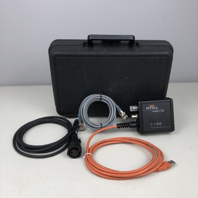Komplettes Still Gabelstapler Diagnose-Kit: CANBOX 50983605400 Kabel + CANBOX 2 + Getac V110 Laptop