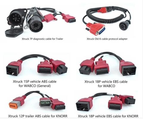 XTRUCK Universaldiagnosekabel für Fahrgestelle (für ZF, FAST, EATON)
