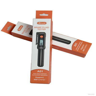 Xtruck A01 Universal Bremsflüssigkeitstester mit hochpräziser Sonde und HTN-Display für DOT3/4/5.1 Bremsöl-Erkennung