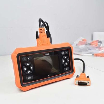 Xtruck M1 Motorraddiagnostik-Tool mit Einfrierrahmen-Daten Anpassung und Wiedereinstellung des Throttles und Anleitung zur Fehlerbehebung
