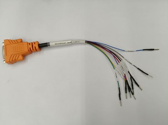 Xtruck M1Diagnostic Jumper Cable für K-Line L-Line CAN Bus mit Kunststoff- und Metallkonstruktion Kompatibel mit XTRUCK M1 Scanner