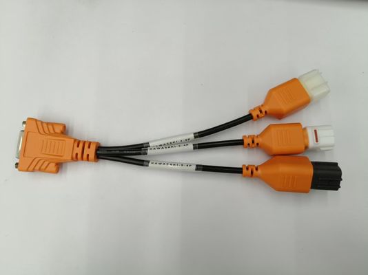 Xtruck M1 Diagnosekabel für KAWASAKI 4-6P 5-4P 6-4P Motorradanschluss mit Kunststoff- und Metallkonstruktion