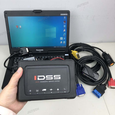 CF53 Laptop mit originalem Isuzu IDSS Diagnose-Scanner mit Softwareversion 2025, All-in-One-Hardware und -Software, Mehrsprachige Unterstützung für LKW- und Baggerdiagnose
