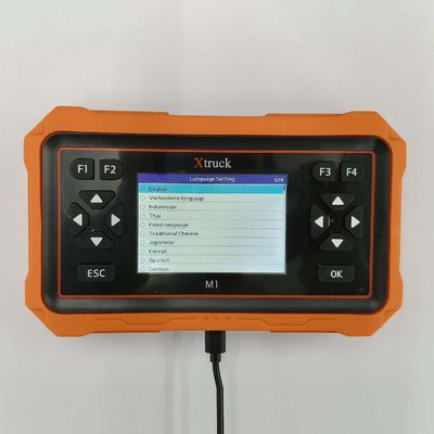 Xtruck M1 Professional Motorcycle Scanner with I/M Readiness Status Display Troubleshooting Guidance and 120+ Special Functions