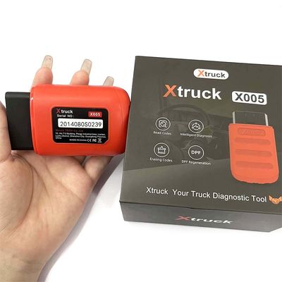 Xtruck X005 Intelligent Diagnosis ECU Reading AND Flashing support For SHAC-MAN SINOTRUK Dong-Feng FAW WEICHAI