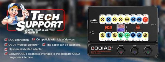 GODIAG GT100+ GT100 Pro ECU Connector OBDII Break Out Box for BMW FEM/BDC CAS4/CAS4+ Test Platform for VVDI2/IM608/K518ISE