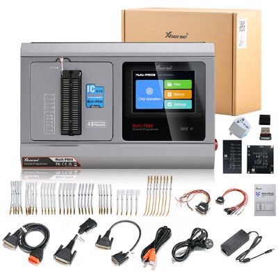 Xhorse Multi Prog Programmierer mit kostenloser MQB48-Lizenz, RH850-Expertenmodus und Batch-Write-Chips für die ECU-Getriebeprogrammierung