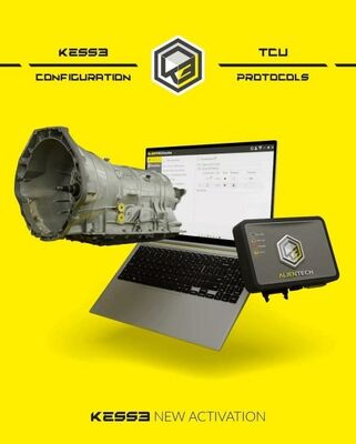 ALIENTECH KESS V3 Master TCU Protocol Supports Read/ Write/ Clone TCUs via OBD BENCH and BOOT
