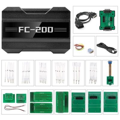 CG FC200 ECU-Chiptuning-Programmierer, komplettes Kit mit 6 PS 8 PS MSV90 N55 N20-Adaptern zum Schutz von Original-Autoteilen und intelligenter Erkennung