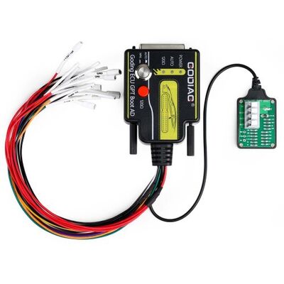 GODIAG Tricore Breakout Kabel Vollprotokoll OBD2 Jumper mit Gleichstromversorgung und Sicherheitsschutz