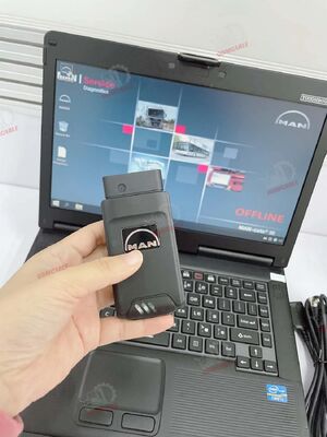 Für MAN T427 DIAGNOSTISCHE TOOLTRANK DIAGNOSTISCHE INTERFACE Parameter Programmiervorrichtung WLAN Kalibrierung Überwachung CF53 Laptop
