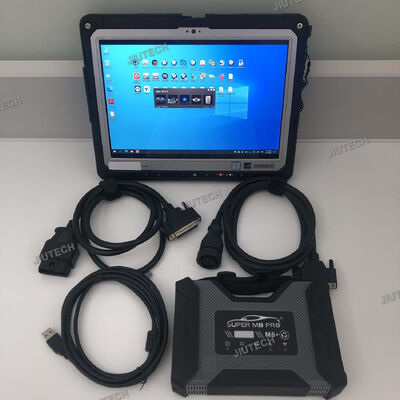 Neueste SUPER MB Pro M6+ Diagnose V CI mit Multiplexer XENTRY für Benz Pkw-LKW-Diagnosegerät und CF33-Tablet