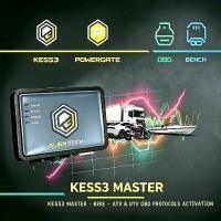 AlienTech KESS3 Master ECU-Programmierer mit Multi-Protokoll-Diagnostik und separaten Auto- und Fahrradprotokollen für OBD und Bench Tuning