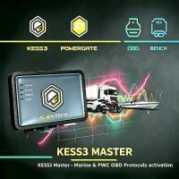 AlienTech KESS3 Master ECU-Programmierer mit Marine- und PWC-OBD-Protokoll LCD-ECU-Diagnostik für Neumap und Parameteranpassung