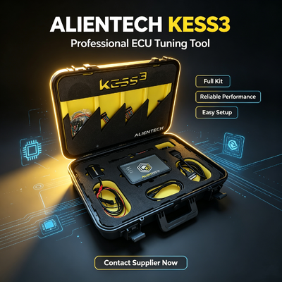 Alientech KESS V3 ECU-Tuning-Programmierer mit Multi-Protokoll-Unterstützung, Master/Slave-Upgrade und 10x schnellerer Datenverarbeitung